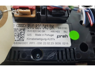 Блок управления климат-контролем 8V0820043BK, 8V0820043BK Audi Q2