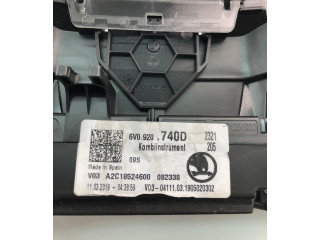 Спидометр (приборный щиток) 6V0920740D Skoda Fabia Mk3 (NJ)