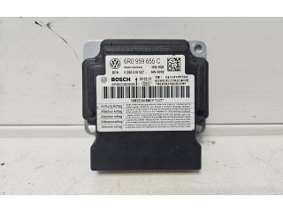 Блок подушек безопасности 6R0959655C, 0285010527 Skoda Fabia Mk2 (5J)