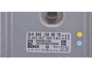 Řídící jednotka A6461500878, 0281013786 Mercedes-Benz Vito Viano W639 2007