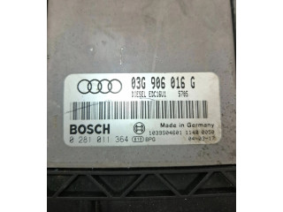 Блок управления двигателя 03G906016G, 1039S04601 Audi A3 S3 A3 Sportback 8P