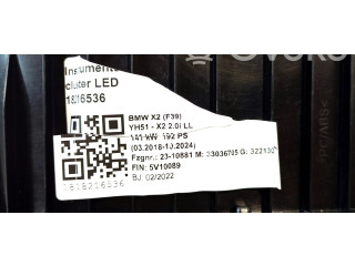 Přístrojová deska BMW X2 F39 2022 027358, 62105A3B657