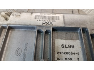 Блок управления двигателя 216260349, 9629372780 Citroen Xsara