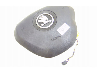 Подушка безопасности водителя 6V0880201R Skoda Fabia Mk3 (NJ)