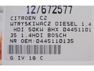 Vstřikovač 0445110135, 0445110135   Alpine C2    8HX 