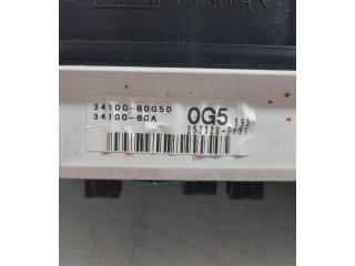 Pojistková skříňka Спидометр (приборный щиток) 34100-80G50, 2573206191 Suzuki Ignis 2001