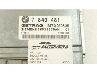 Блок управления коробкой передач 7840481, 5WP22375AN BMW 5 E60 E61