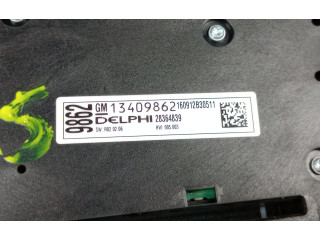 Блок управления климат-контролем 13435148   Opel Meriva B