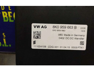 Рулевая рейка Блок управления центрального замка 8K0959663B, 8K0959663 Audi A4 Allroad - года