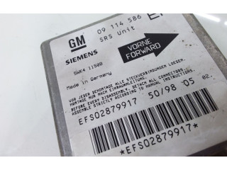 Блок подушек безопасности 09114586, 5WK41150B   Opel Tigra A