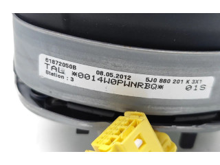 Подушка безопасности водителя 5J0880201K, 61872050B Skoda Fabia Mk2 (5J)