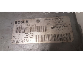 Блок управления двигателя 0261204628, 9630278580 Peugeot 306