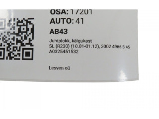 Блок управления коробкой передач A0325451532, A0325451532   Mercedes-Benz SL R230
