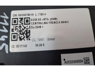 Модуль управления ручным тормозом 8K0907801H, 8K0907801H Audi A5 Sportback 8TA