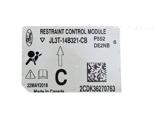 Блок подушек безопасности JL3T14B321, JL3T14B321CB   Ford F150