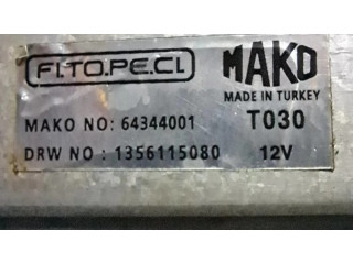 Моторчик заднего дворника 64344001, 1356115080 Fiat Fiorino