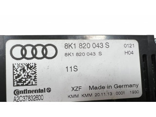 Блок управления климат-контролем 8K1820043S, A2C37832600   Audi A4 S4 B8 8K