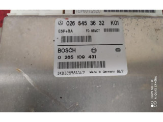 Блок управления 0265453632   Mercedes-Benz A W168
