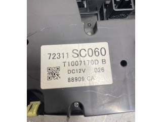 Блок управления климат-контролем 72311SC060, T1007170D   Subaru Forester SH