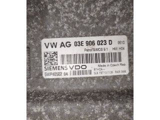 Блок управления двигателя 03E906023D, 5WP4050204 Skoda Fabia Mk1 (6Y)