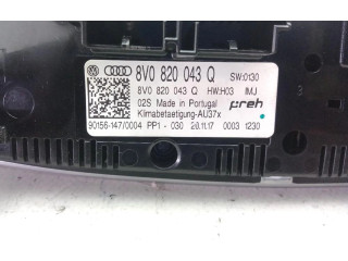 Блок управления климат-контролем 8V0820043Q   Audi A3 S3 A3 Sportback 8P