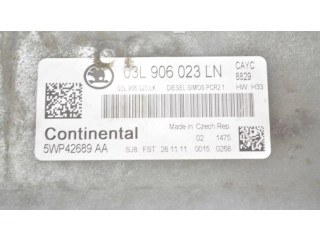 Блок управления двигателя 03L906023LN   Skoda Rapid (NH)