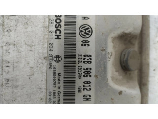 Блок управления двигателем Блок управления 038906012GN, 1039S00757 Volkswagen Golf IV