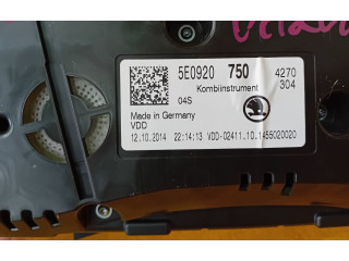 Панель приборов 5E0920750, 5E0920750   Skoda Octavia Mk3 (5E)       