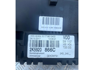 Панель приборов 2K5920866C, 223406km Volkswagen Caddy