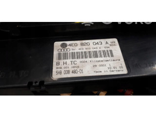 Блок управления климат-контролем 4e0820043a Audi A4 Allroad B8