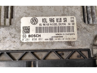 Блок управления двигателя 03L906018SR, 0281030091   Skoda Superb B6 (3T)