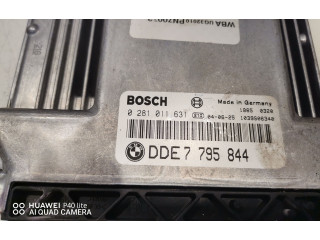 Řídící jednotka 0281011631, DDE7795844 BMW 1 E81 E87 2004