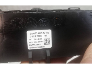 Блок управления климат-контролем 98075402ZD, 35252701 Citroen Berlingo