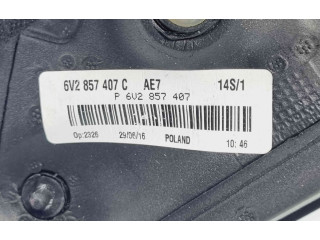 Зеркало электрическое Skoda Fabia Mk3 (NJ) 2015 - 2021 года