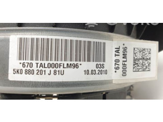 Подушка безопасности водителя 5K0880201J Volkswagen Golf Plus