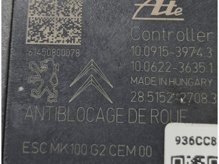 Блок АБС 1617387780 Peugeot 2008 I 2013 - 2019 года