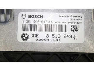 Блок управления двигателя 8513249, 0281017647   BMW X3 F25