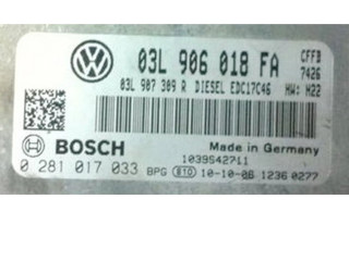 Řídící jednotka 03L906018FA, 0281017033 Volkswagen Tiguan 2010