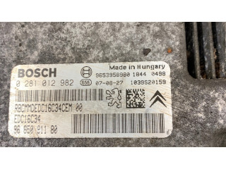 Блок управления двигателя 9665091180, 0281012982   Citroen Jumpy