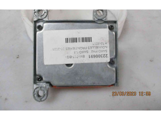 Блок подушек безопасности 9643735880, 22300691   Citroen Saxo