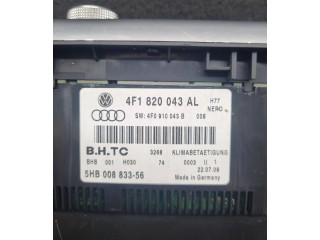 Блок управления климат-контролем 4F1820043AL, 4F0910043B   Audi A6 S6 C6 4F