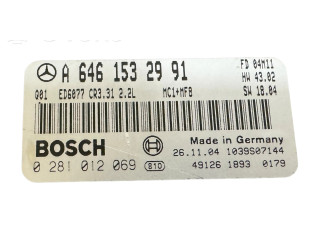 Řídící jednotka A6461532991, 1039S07144 Mercedes-Benz Vito Viano W639 2005