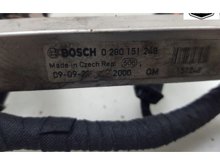 Vstřikovací lišta 77365392, 0280151248   Fiat Punto (199)    955.A.2000(Euro 5) 