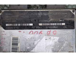 Řídící jednotka 9650360480   Citroen Berlingo 1963