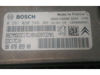 Блок управления двигателя 1606870680, 9807885980 Citroen Berlingo