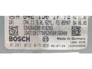 Блок управления двигателя 0281012015   Mercedes-Benz ML W164