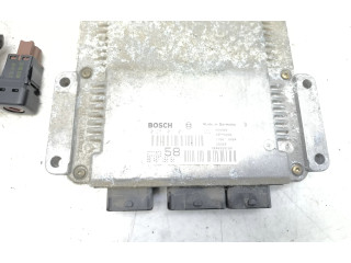 Комплект блоков управления 0281011031, 9646719080   Lancia Phedra