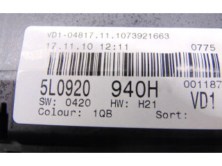 Панель приборов 5L0920940H Skoda Yeti (5L)