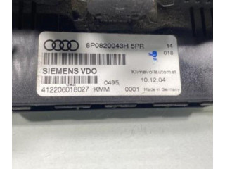 Блок управления климат-контролем Audi A3 S3 A3 Sportback 8P