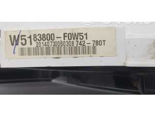 Přístrojová deska Toyota Hilux (AN10, AN20, AN30) 2014 83800F0W51, 83800F0W51